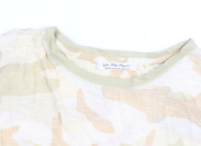 We The Free Womens Multicoloured Camouflage T-Shirt Medium