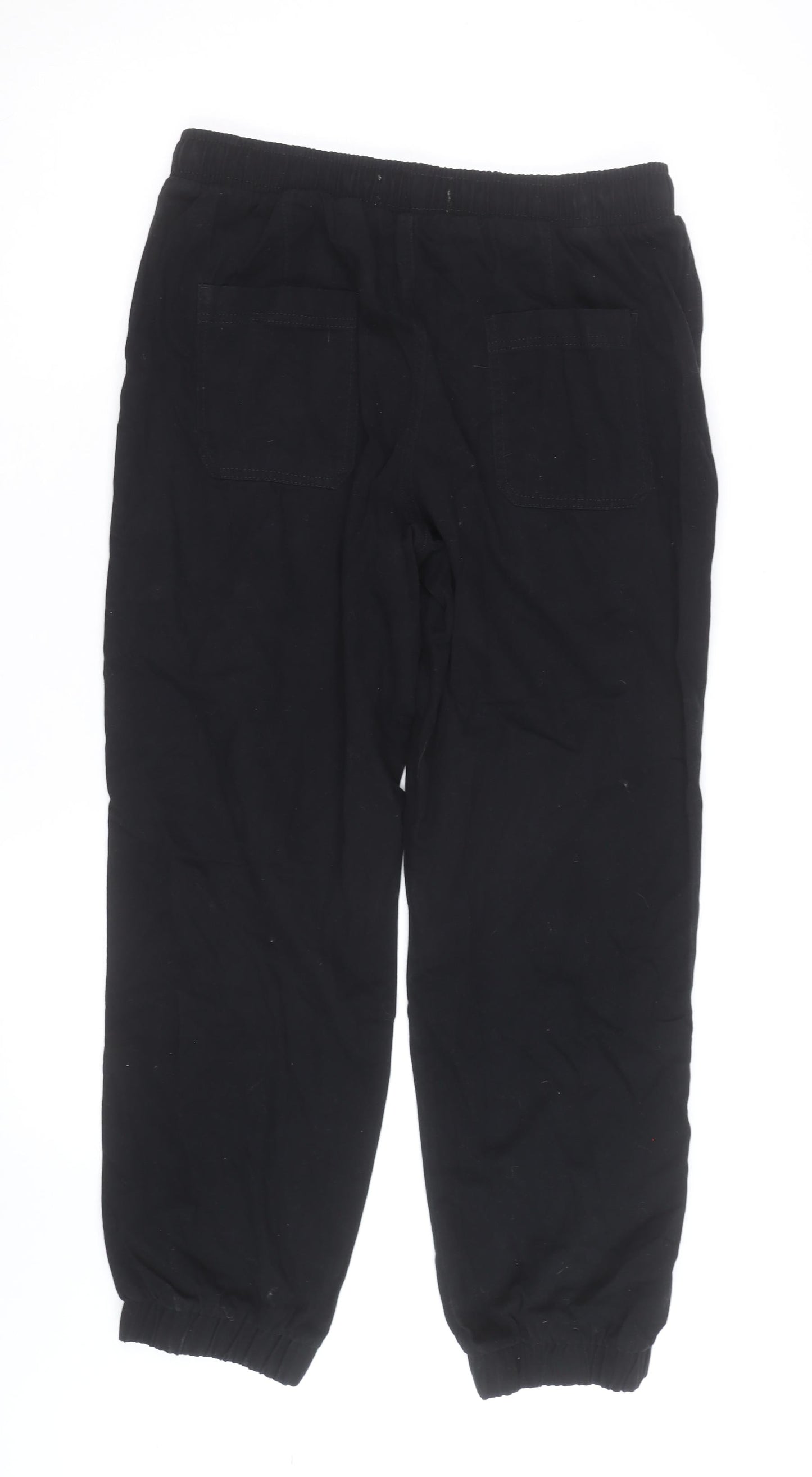 Primark Women’s Black Jogger Trousers Size 14 Cotton Blend