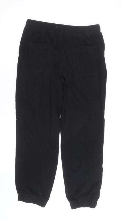 Primark Women’s Black Jogger Trousers Size 14 Cotton Blend