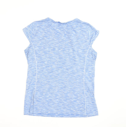 Regatta Women's Blue Short Sleeve Active T-Shirt Size 10
