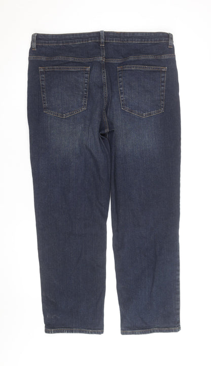Tu Men's Blue 36S Straight Leg Comfort Fit Denim Jeans