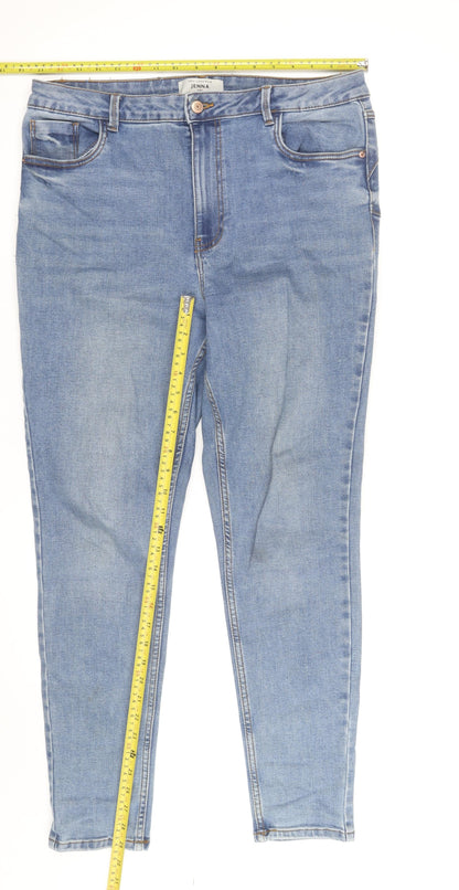 New Look Women Blue Jenna Skinny Denim Jeans Size 6 Slim Fit