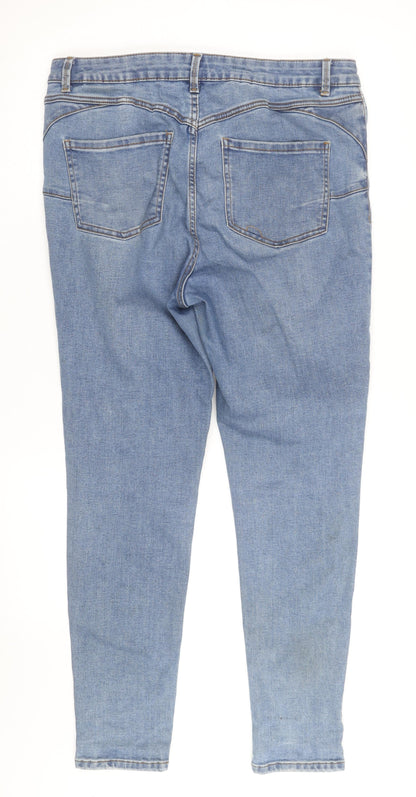 New Look Women Blue Jenna Skinny Denim Jeans Size 6 Slim Fit