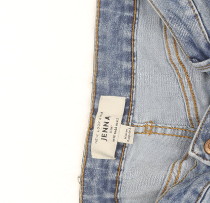 New Look Women Blue Jenna Skinny Denim Jeans Size 6 Slim Fit