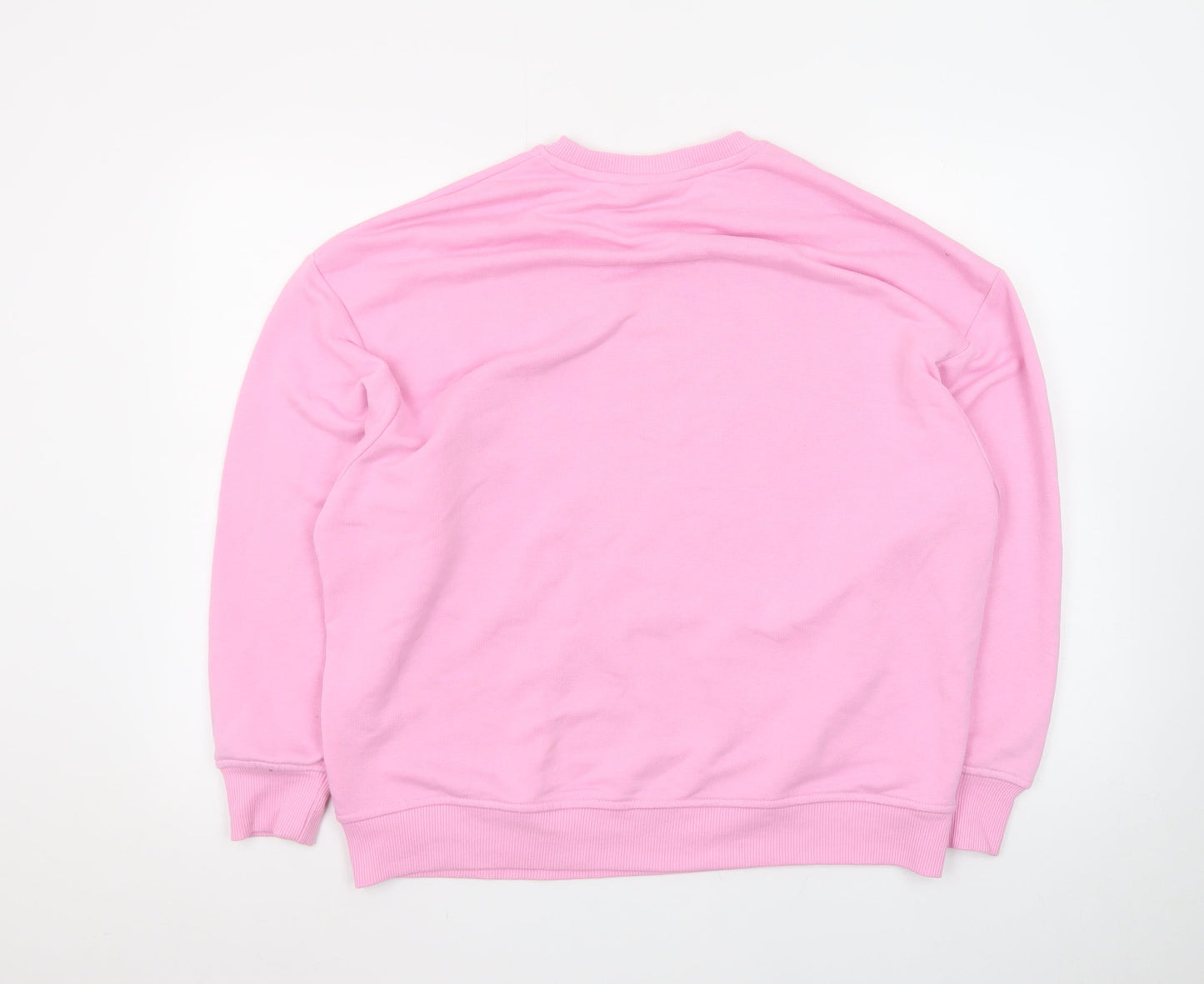 SmileyWorld Women's Pink Pullover Sweatshirt XS - Find Your Inner Smile