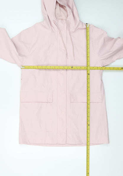 Marks and Spencer Women’s Pink Hooded Waterproof Rain Coat Size 10