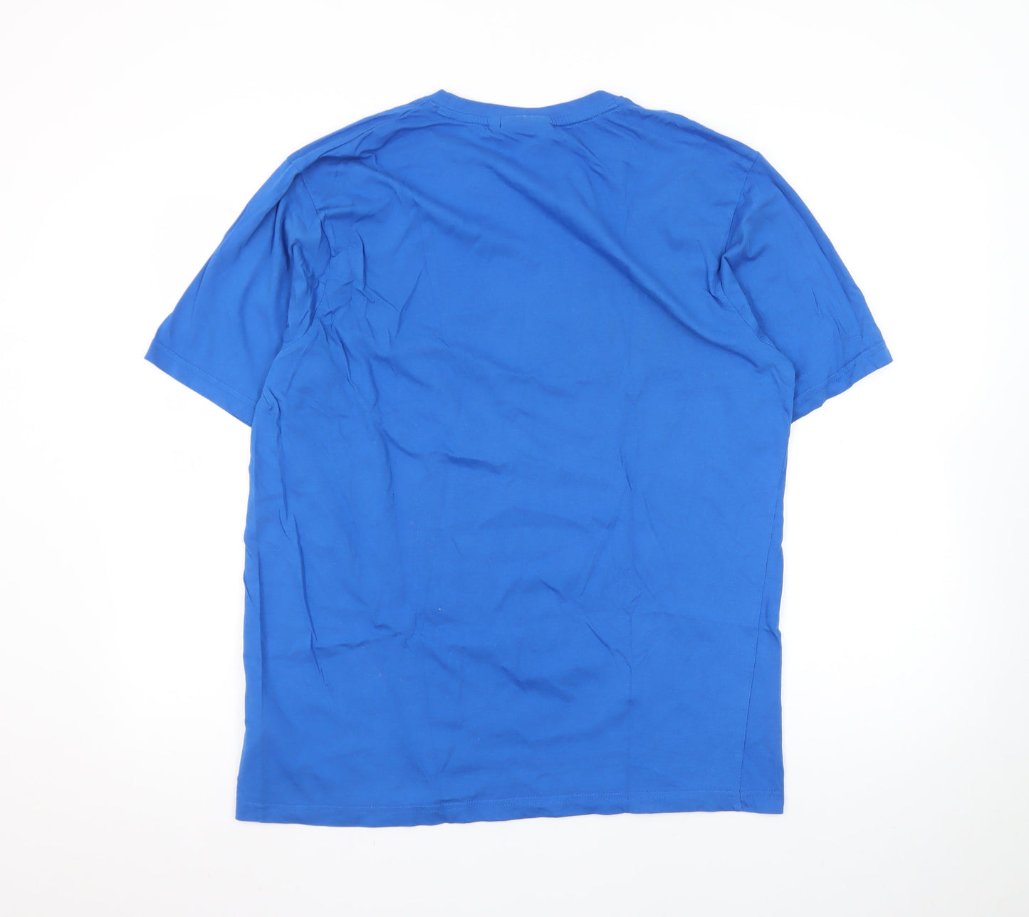 Peter Storm Men's Blue Funny Cycling Graphic T-Shirt Size L
