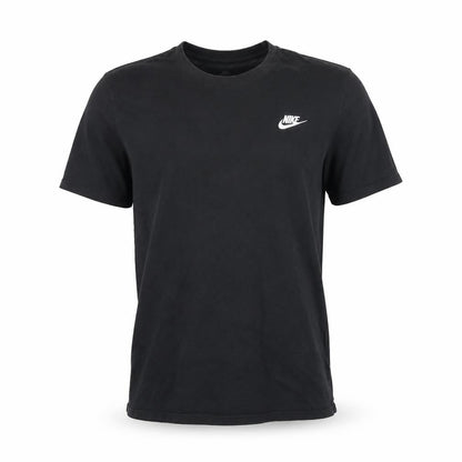 Nike Men's Black Short Sleeve Crew Neck Cotton Athletic T-Shirt L