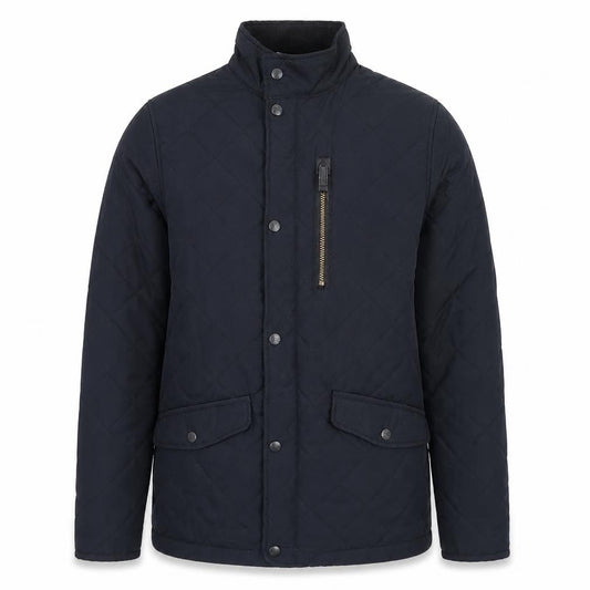 Trespass Men's Black Quilted Mid-Length Jacket XXS