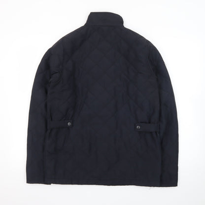 Trespass Men's Black Quilted Mid-Length Jacket XXS