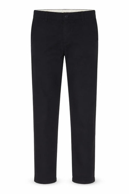 Zara Man Black Cotton Chino Trousers Mens 32 Regular Fit