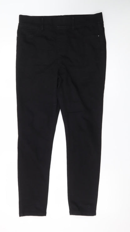 Pep&Co Women’s Black Size 14 Skinny Jeans Stretch Denim