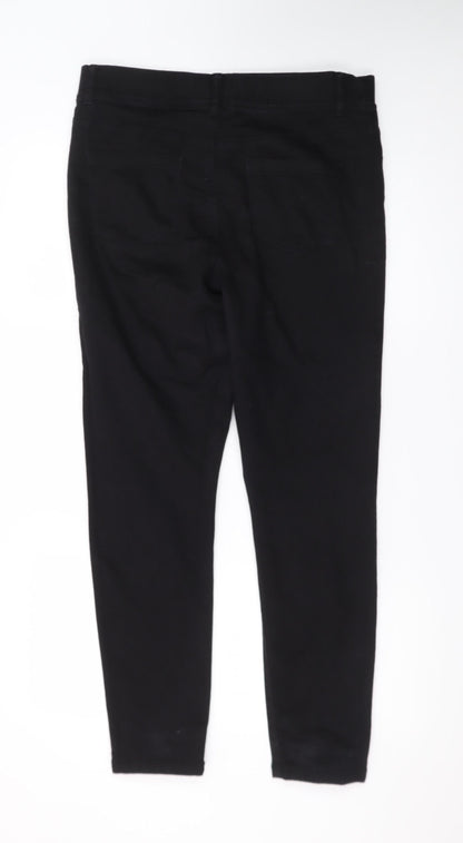 Pep&Co Women’s Black Size 14 Skinny Jeans Stretch Denim