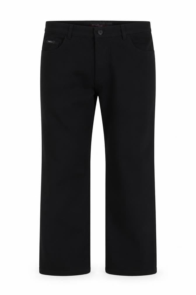 D2@D-Lux Men's Black Regular Fit Straight Jeans 32R