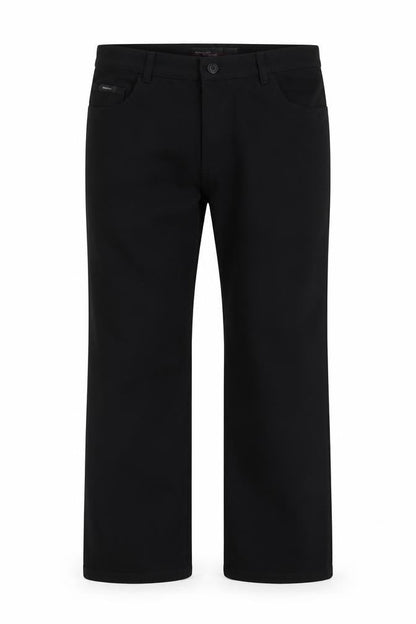 D2@D-Lux Men's Black Regular Fit Straight Jeans 32R