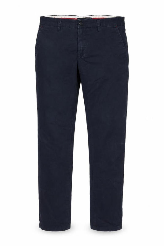 Zara Man Blue Slim Fit Chino Trousers Men's 31W Straight Casual