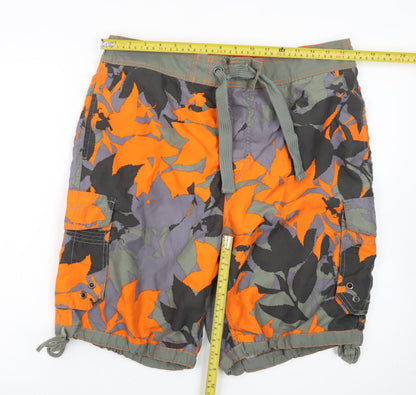Burton Men Multicoloured L Board Shorts Polyester Swimwear