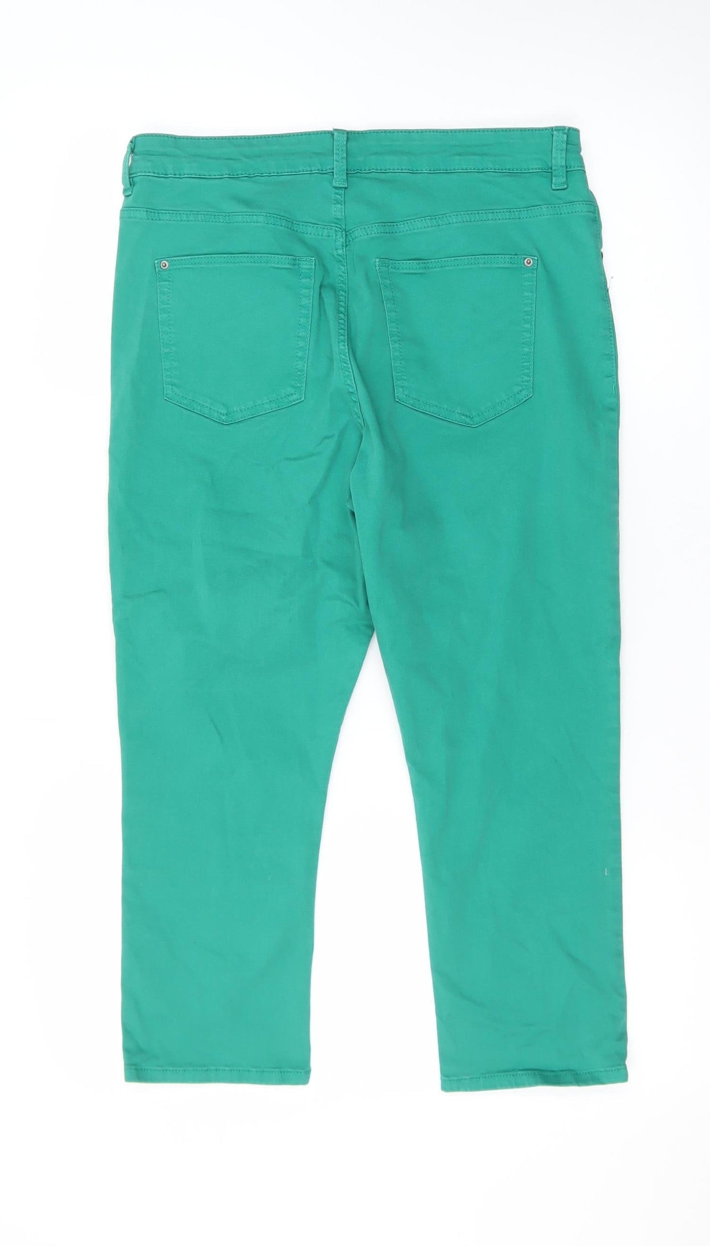 Marks and Spencer Womens Green Skinny Jeans Size 12
