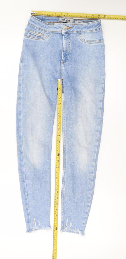 New Look Women’s Blue Hallie Skinny Stretch Jeans Size 8