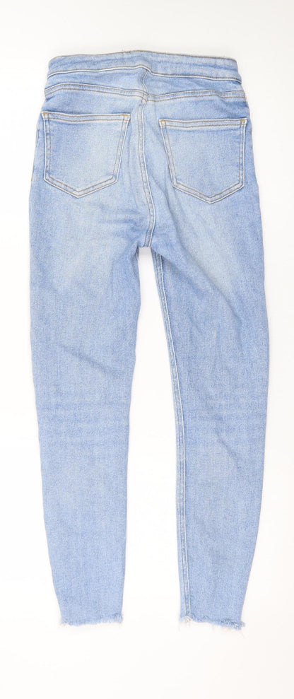 New Look Women’s Blue Hallie Skinny Stretch Jeans Size 8