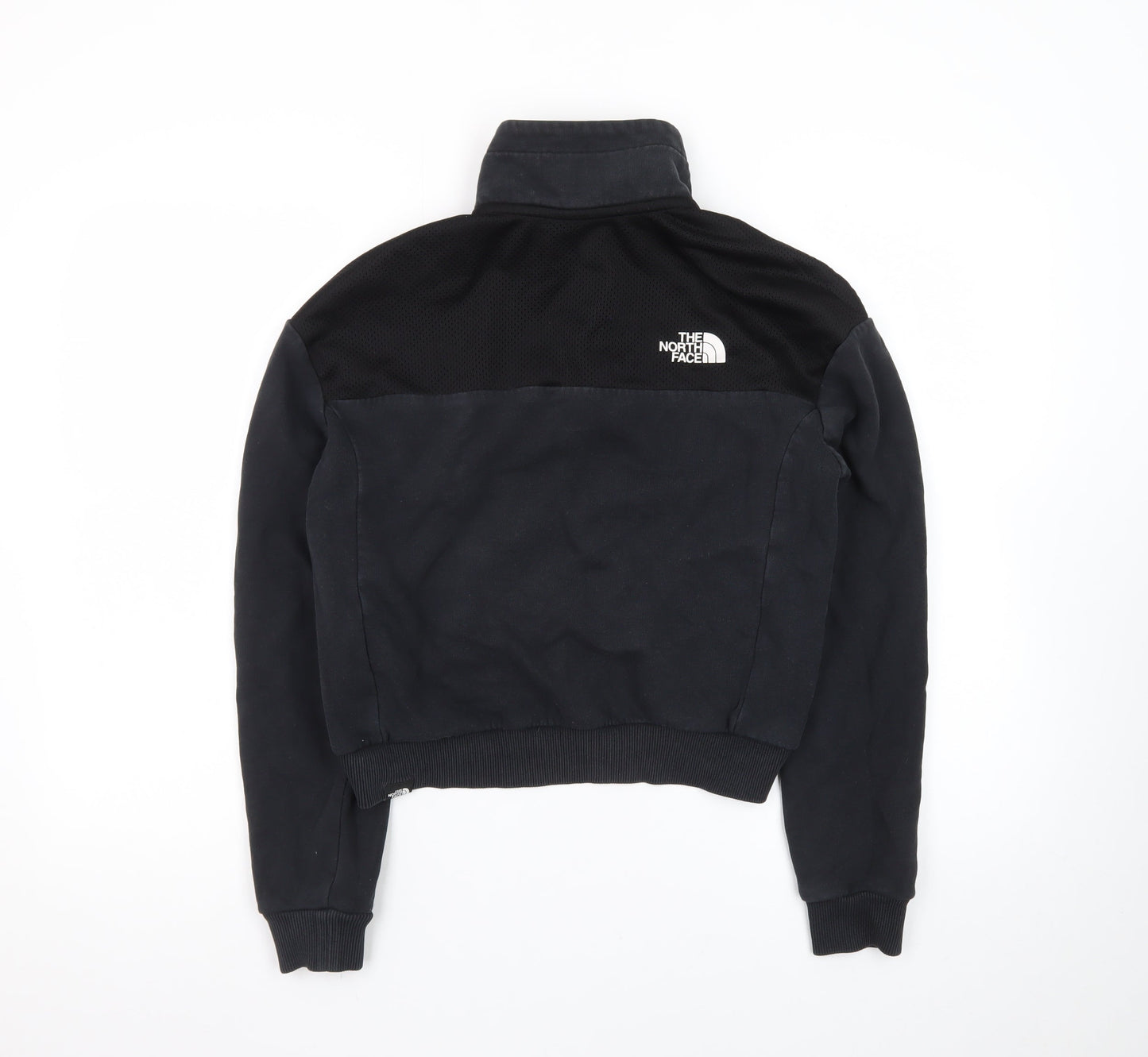 The North Face Womens Black Medium 1/4 Zip Pullover Sweatshirt