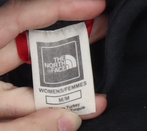 The North Face Womens Black Medium 1/4 Zip Pullover Sweatshirt