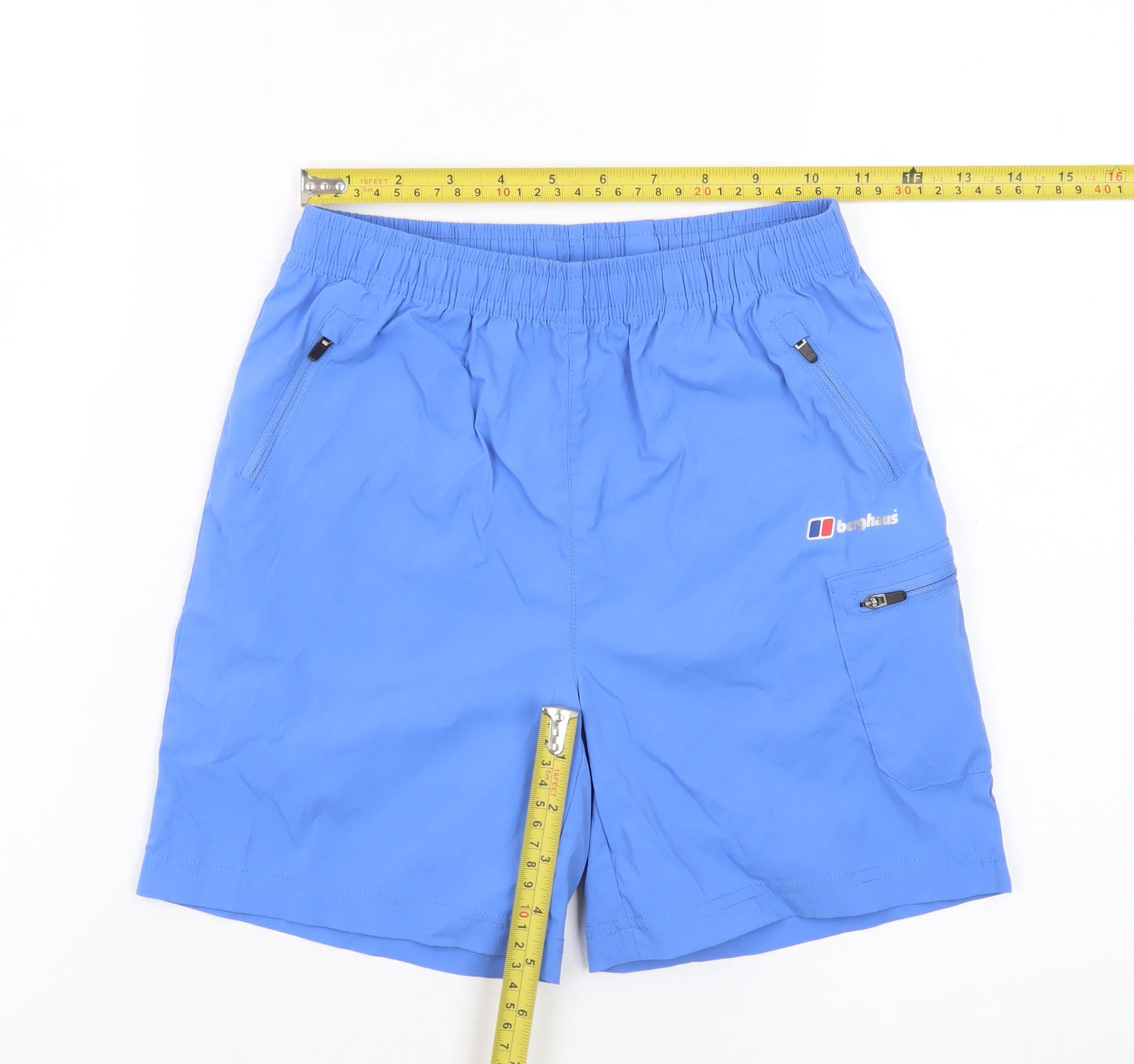 Berghaus Boys Blue Swim Shorts 6-7 Years Quick Dry Elastic Waist