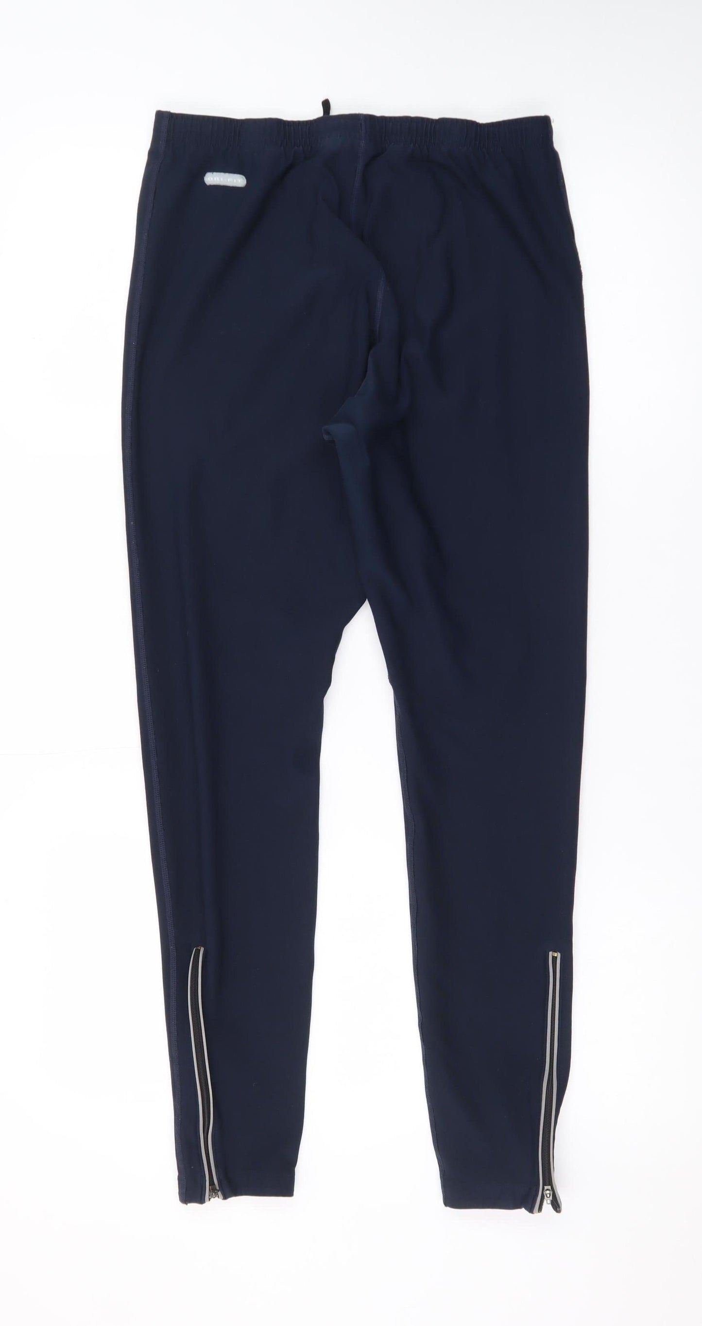 Nike Boys Blue XL Slim Fit Jogger Training Trousers with Zip Ankles