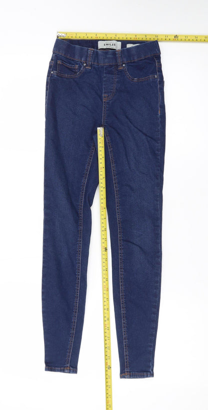 New Look Emilee Women Blue Size 4 Slim Jegging Jeans