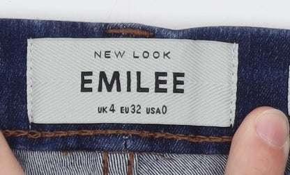 New Look Emilee Women Blue Size 4 Slim Jegging Jeans