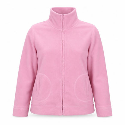 Berkertex Womens Pink Fleece Full Zip Jacket Size 16