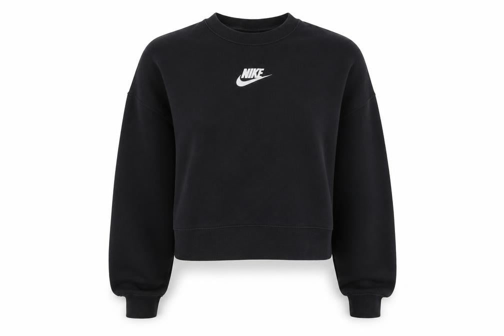 Nike Women's Black Crew Neck Pullover Sweatshirt XS
