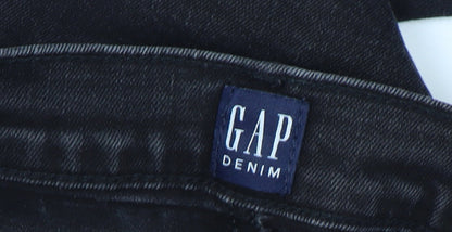 GAP Women's Black True Skinny Jeans Size 10 Petite Stretch Denim