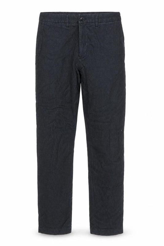 H&M Men’s Black Slim Fit Chino Trousers Size L 34W Casual Cotton