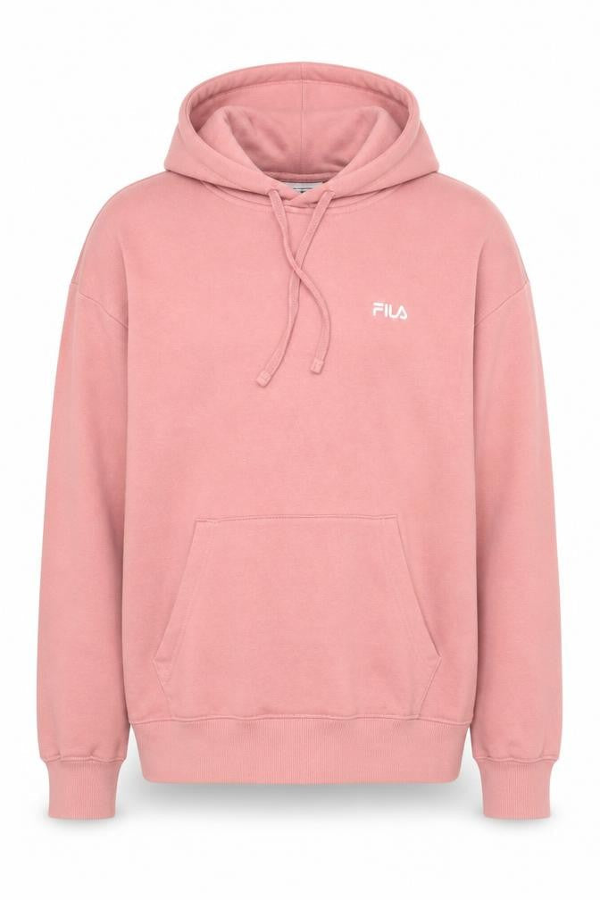 Fila Men's Pink Pullover Hoodie Size M Hooded Sweatshirt