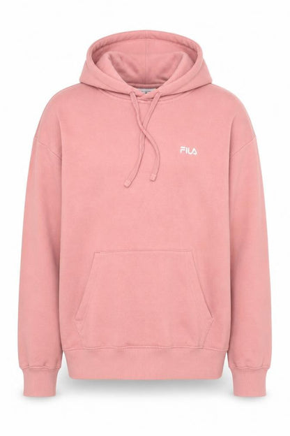 Fila Men's Pink Pullover Hoodie Size M Hooded Sweatshirt
