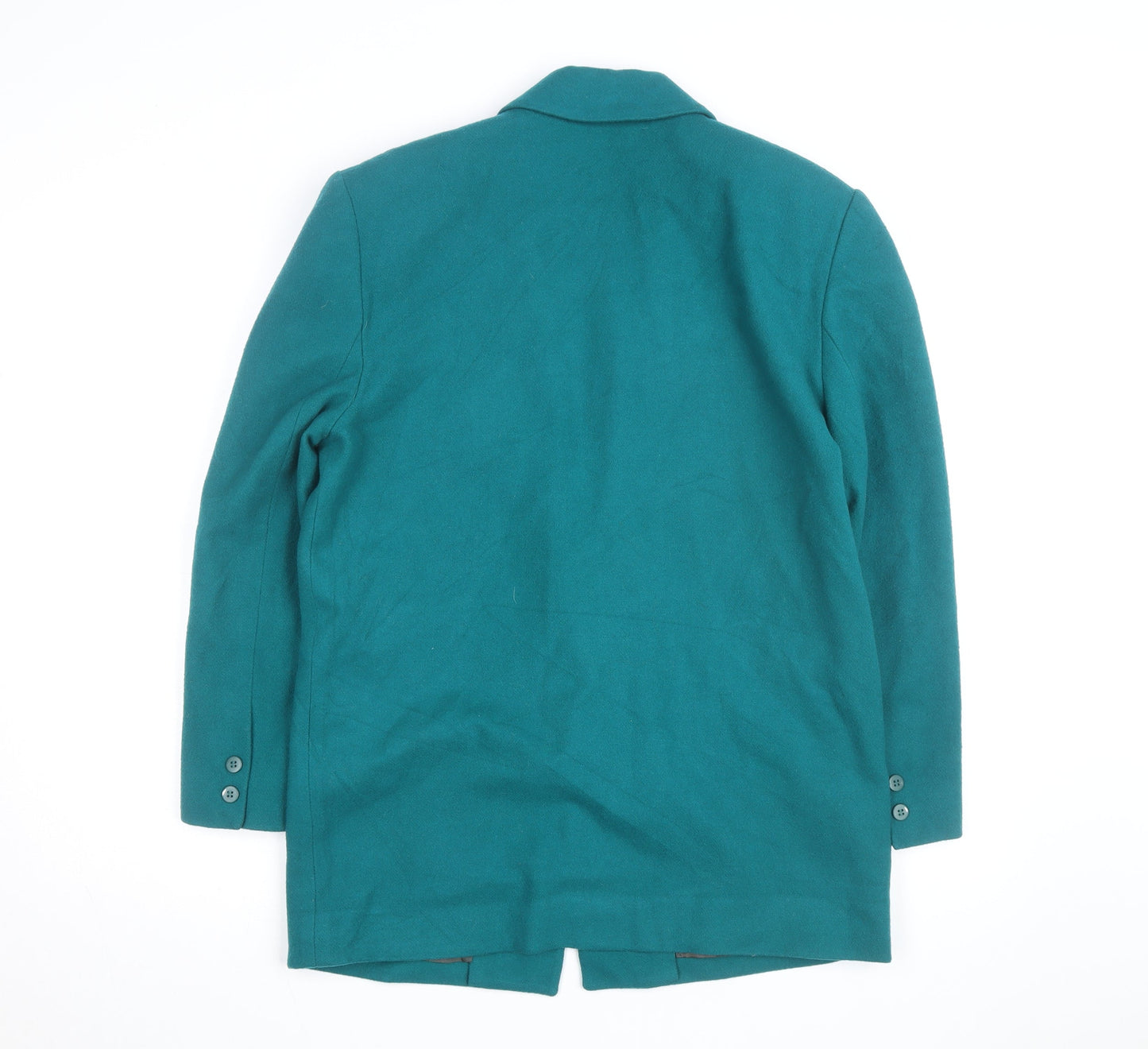 Outfitters Men's Green Wool Blend Blazer Small Classic Formal Jacket