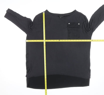 New Look Women’s Black Size 18 3/4 Sleeve Basic Blouse