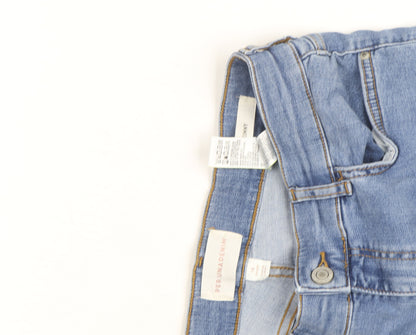 Marks and Spencer Per Una Denim Women's Blue Skinny Jeans Size 14 Short