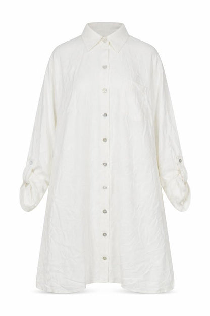 Apricot Women's Ivory Button-Up Long Sleeve Basic Shirt Size 8