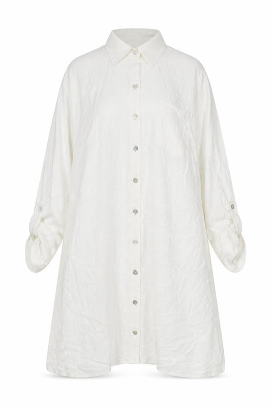 Apricot Women's Ivory Button-Up Long Sleeve Basic Shirt Size 8