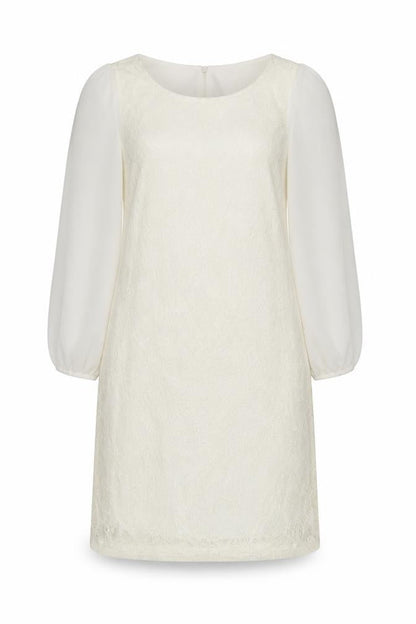 ASOS Tall Women’s Ivory Lace Tunic Blouse Size 10 Long Sleeve