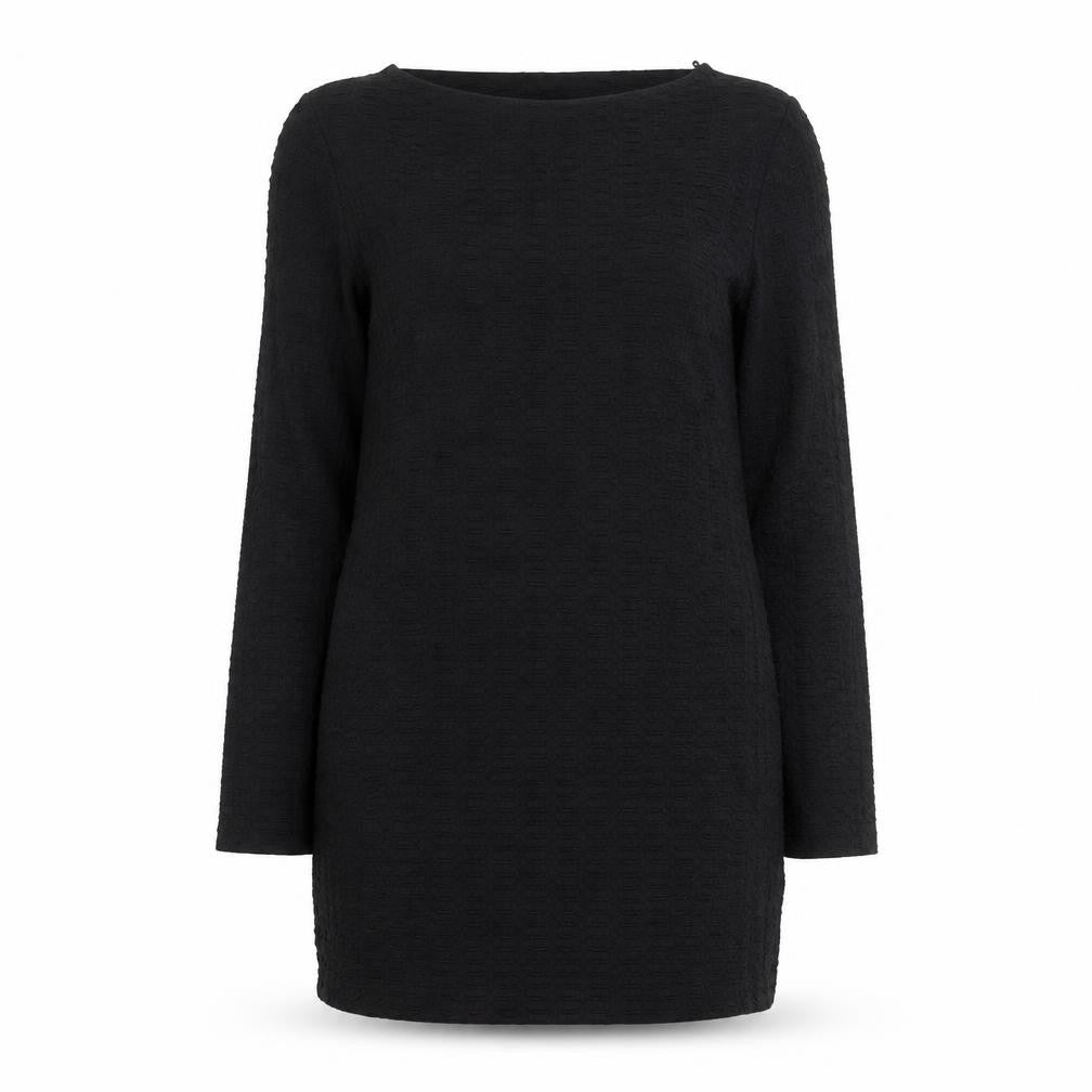 Missguided Women’s Black Long Sleeve Bodycon Short Dress Size M