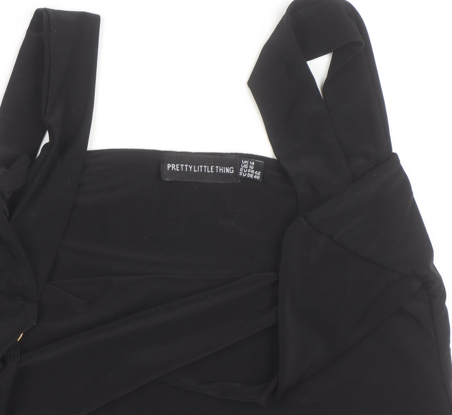 Pretty Little Thing Women’s Black Size 14 Camisole Tank Top