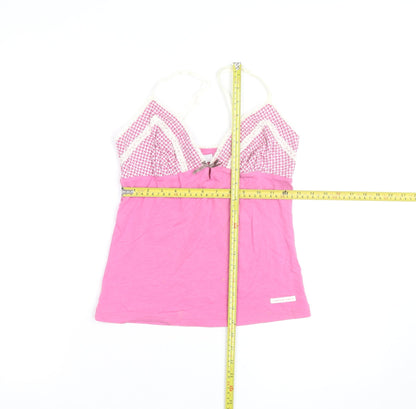 Jasper Conran Women Pink Camisole Tank Top Size 8 Lace Detail