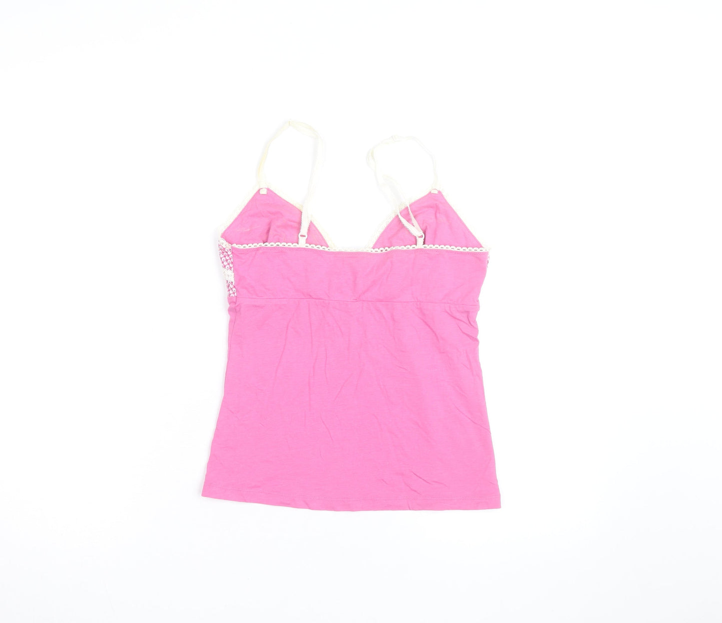 Jasper Conran Women Pink Camisole Tank Top Size 8 Lace Detail