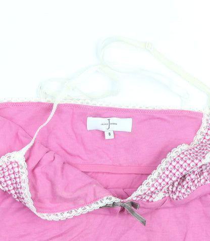 Jasper Conran Women Pink Camisole Tank Top Size 8 Lace Detail