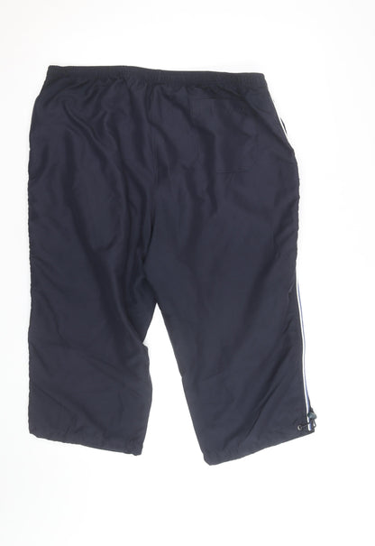 BM Women’s Black Size 18 Bermuda Shorts with Drawstring Detail