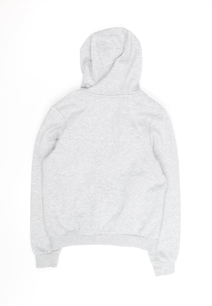 Slazenger Boys Grey Pullover Hoodie Size 11-12 Years Fleece Lined