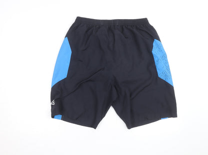 Umbro Men's Black XL Sports Shorts Lightweight Quick Dry